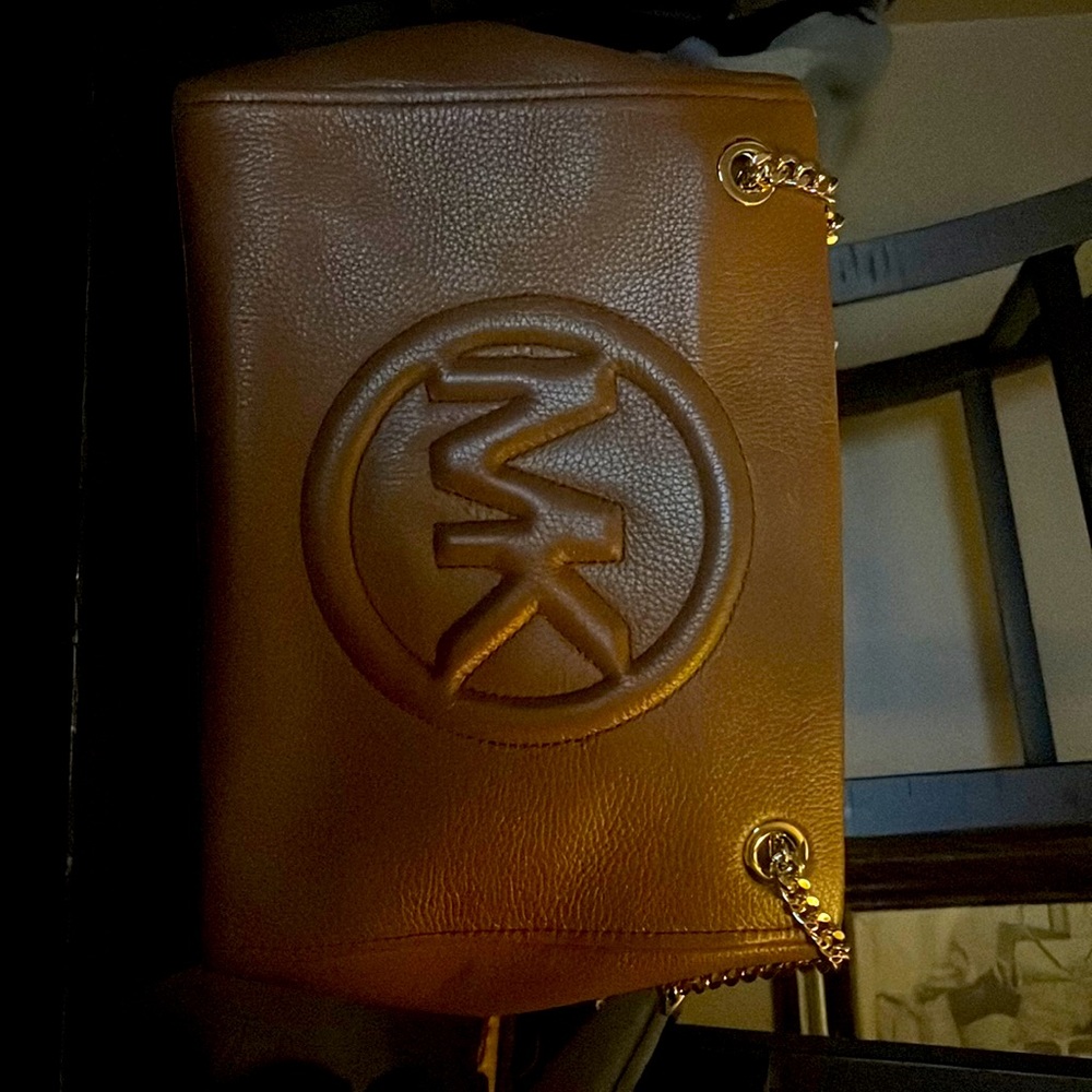 Brown MK bag brand new never worn